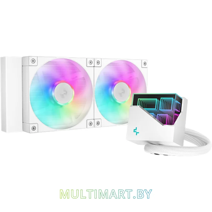 Кулер Deepcool LT240 WH ARGB (R-LT240-WHAMNC-G-1)